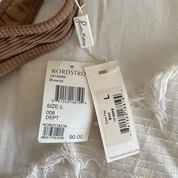 NWT Frankie’s bikini top and bottom - Picture 3 of 3